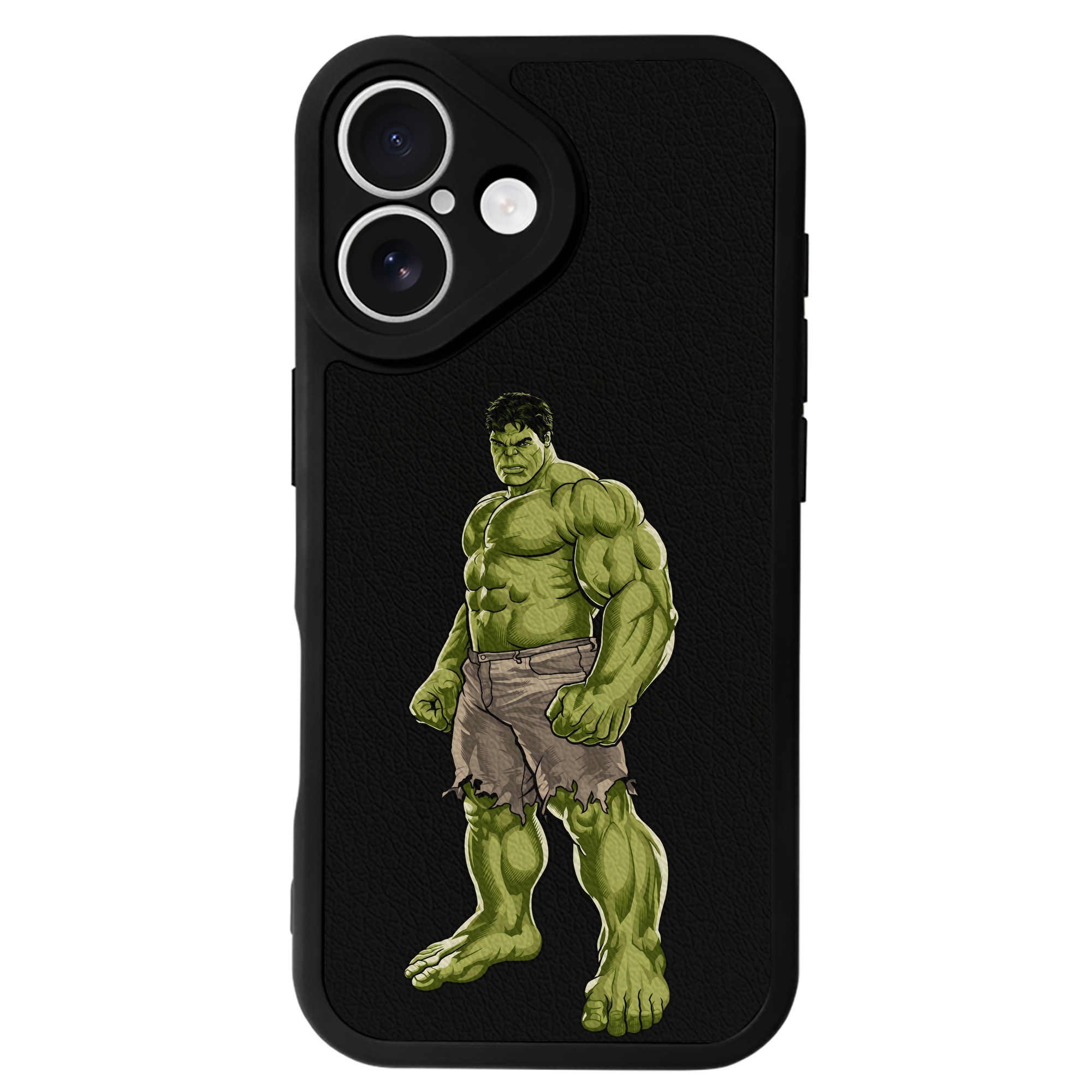 （画像用） アベンジャーズ The Avengers 【iPhone 16シリーズ対応】シリコンスマホケース（レザー調） 材質：シリコン